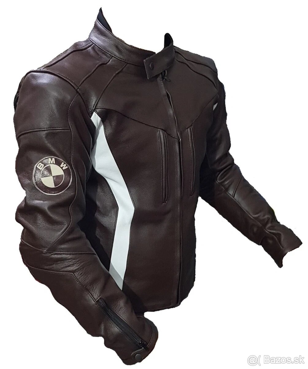 Moto Kožená Bunda BMW