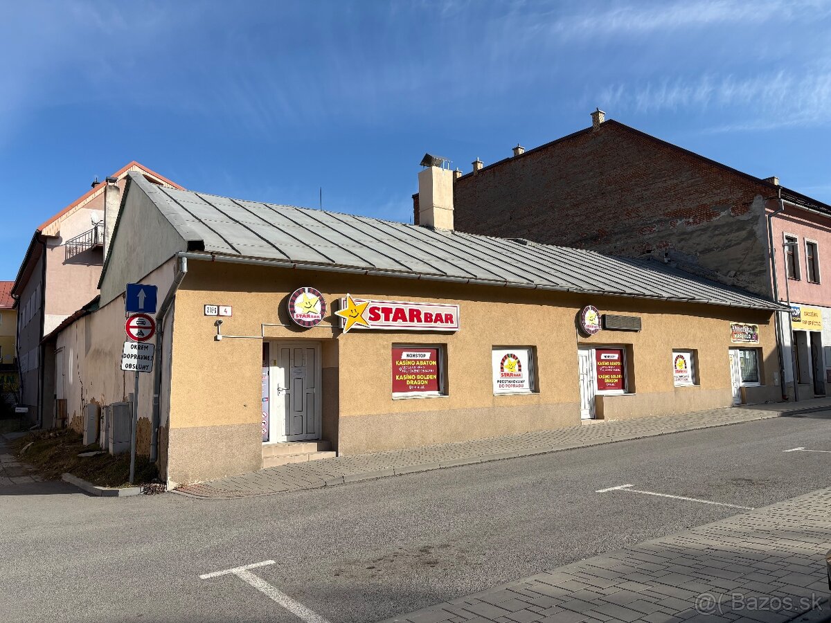 Predam obchodné priestory