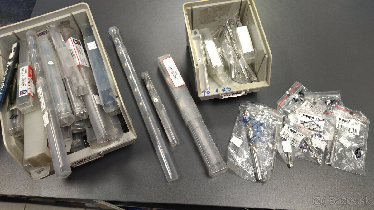 Vrtáky predĺžené, s kuželovou stopkou, ľavé