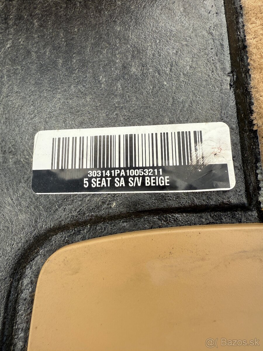 Predam plato, kryt rezervy, BMW F11