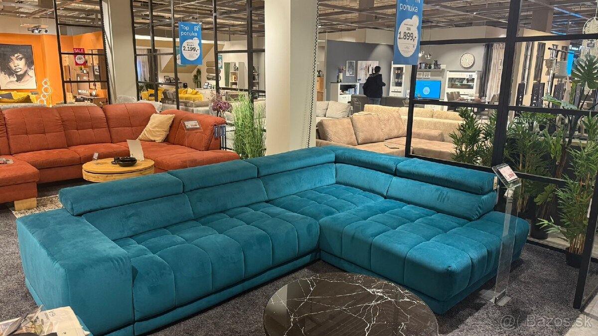 Rohová sedačka IBA