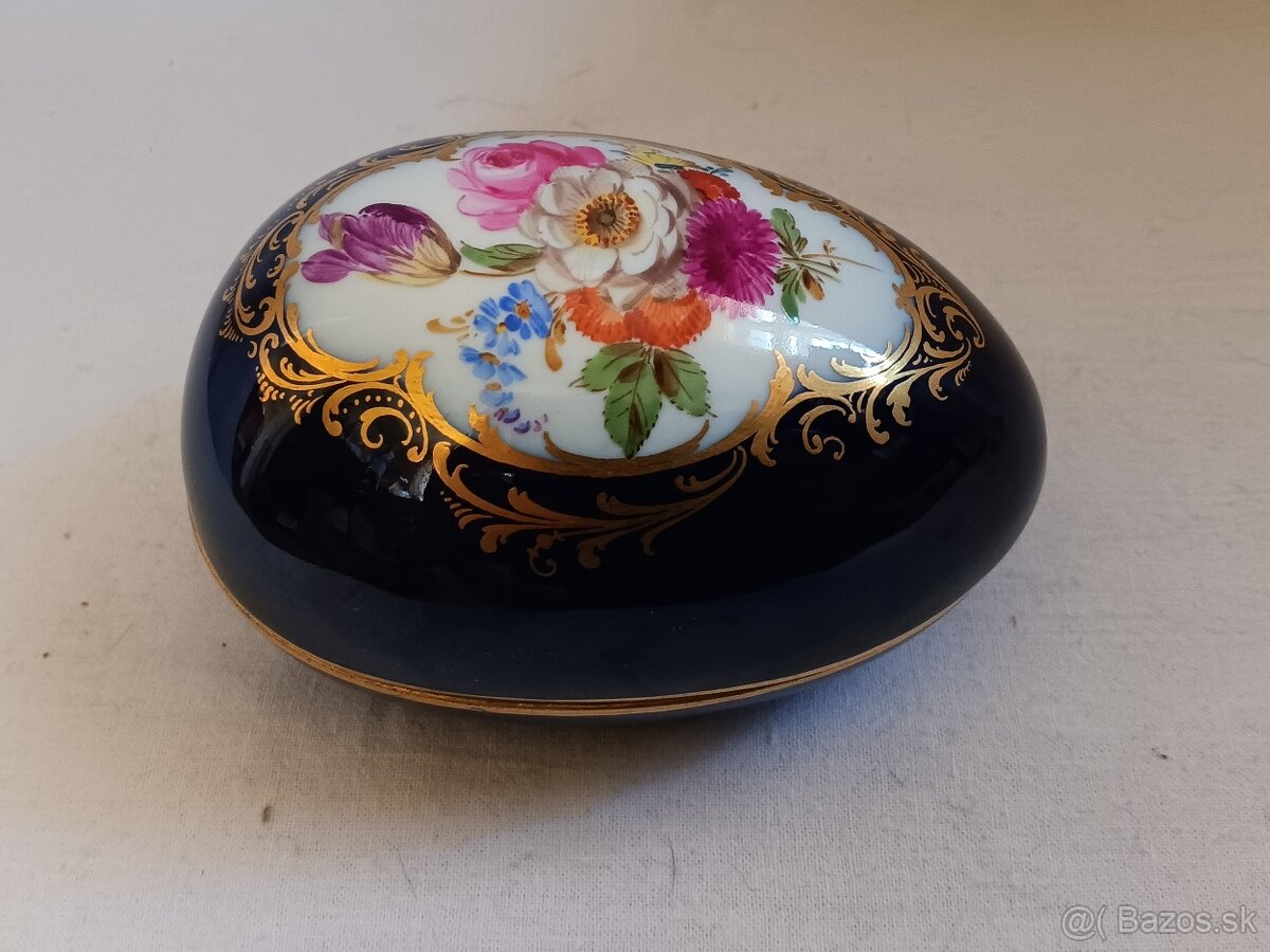 Míšeň, Meissen - porcelánová dóza