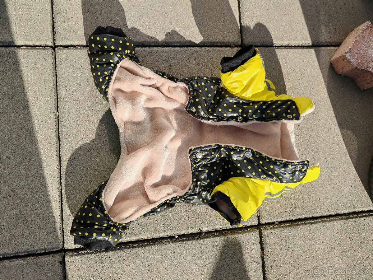 Zimný overal pre malého psa