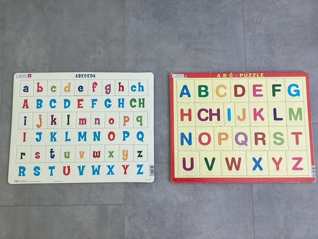 Puzzle abeceda