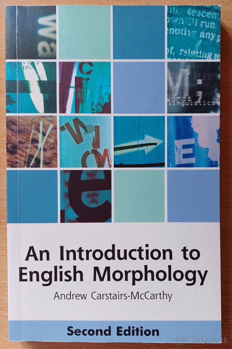 Predám knihu An Introduction to English Morphology