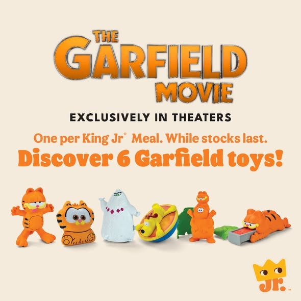 Garfield postavičky - NOVÉ