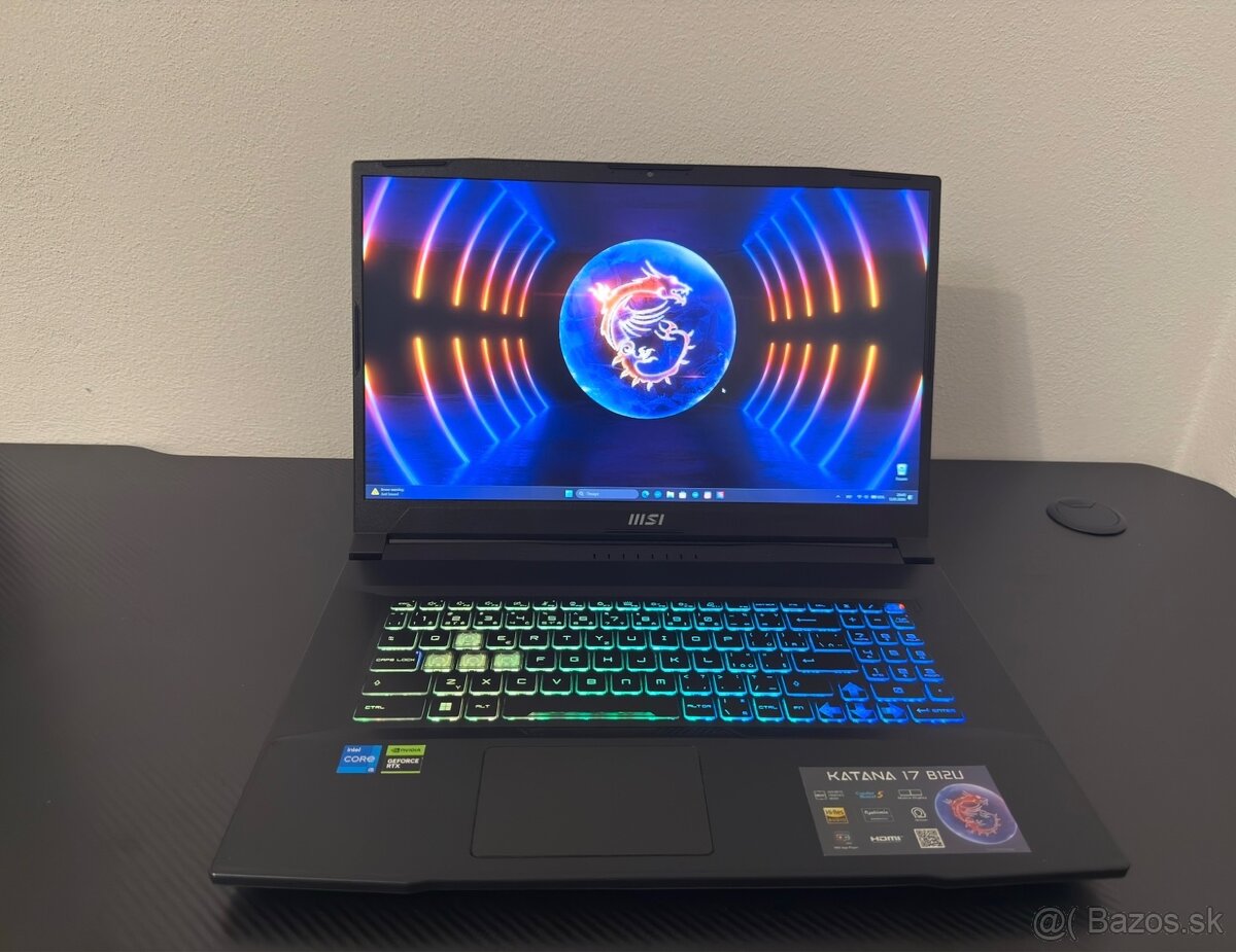 MSI Katana 17 B12U – i5, RTX 3050, 16 GB RAM