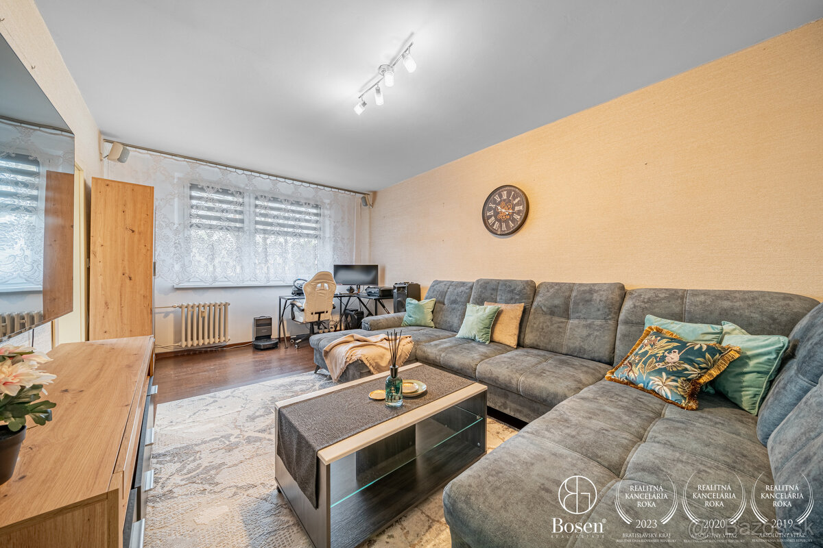 BOSEN | Priestranný 4 izbový byt, Rajčianska, Bratislava