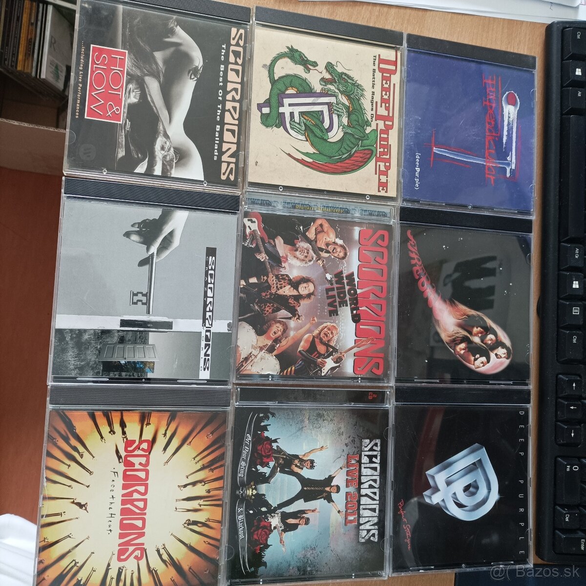 CD Deep Purple, Scorpions