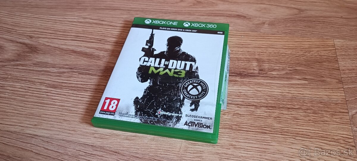 Call of duty mw3 pre xbox360/one