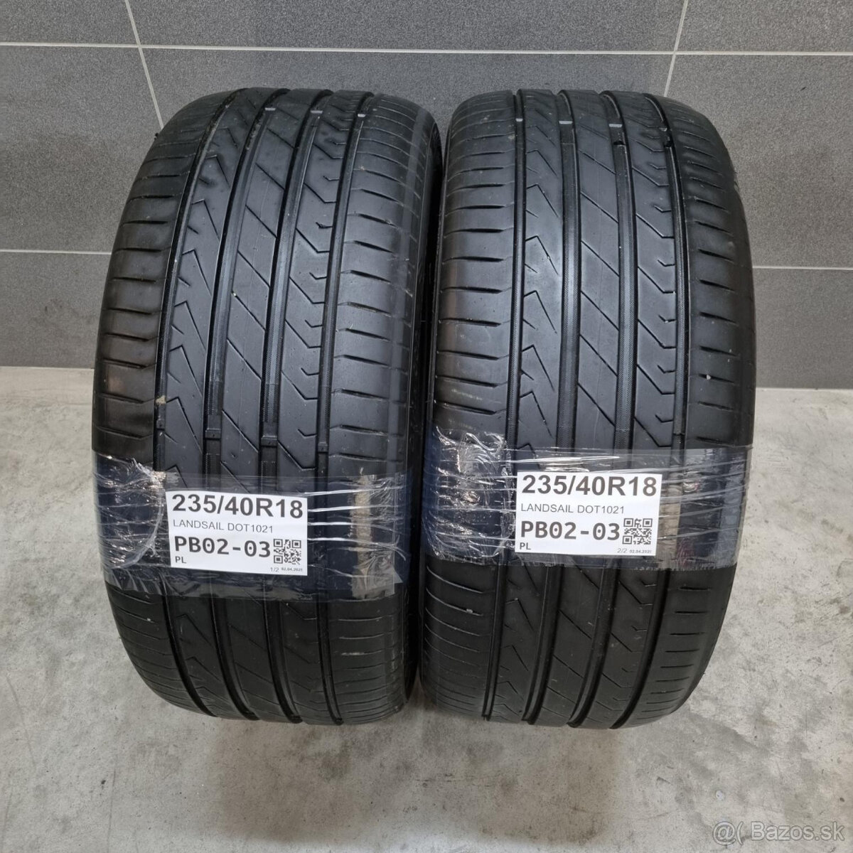 Letné pneumatiky 235/40 R18 LANDSAIL DOT1021