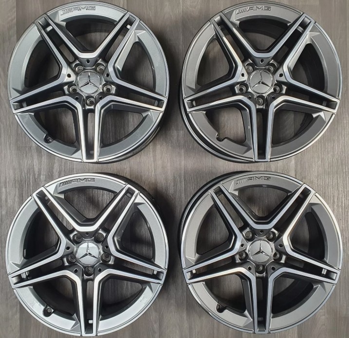 r18 nové 4ks AMG MERCEDES A B W177 W247 CLA C118 7,5J ET49