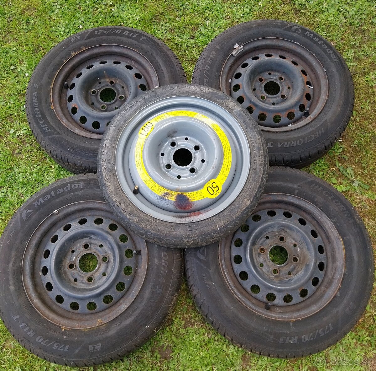 Predám pneu 175/70 r 13 r.7/18 Matador