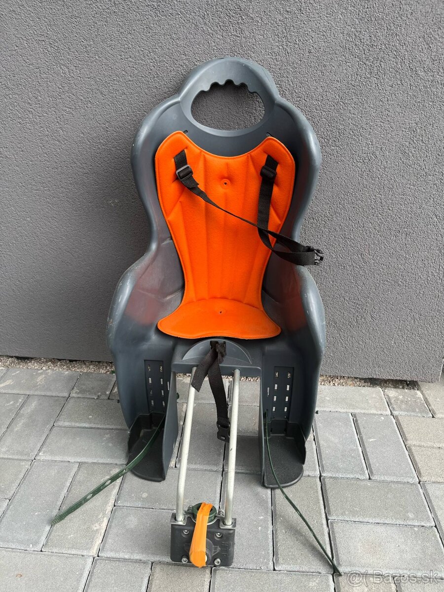 Zadná sedačka na bicykel