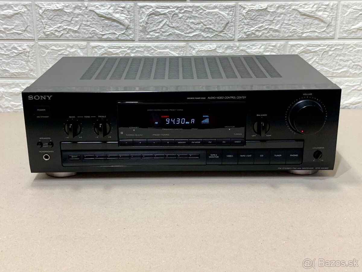 SONY STR-GX390 …. FM/AM stereo receiver