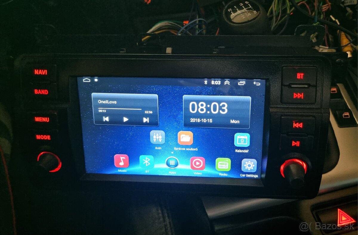 Android radio Bmw e46