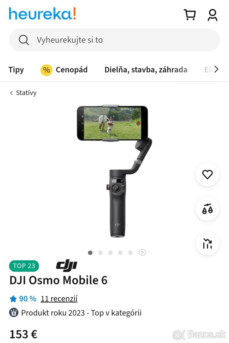 Stabilizér DJI osmo mobile 6