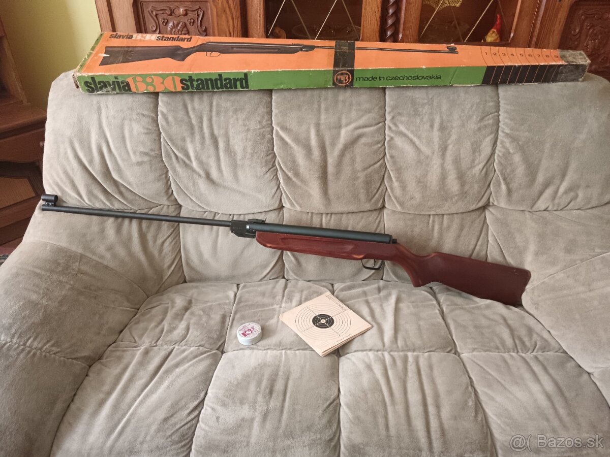 Vzduchovka slávia 630 model 77 rv 1982