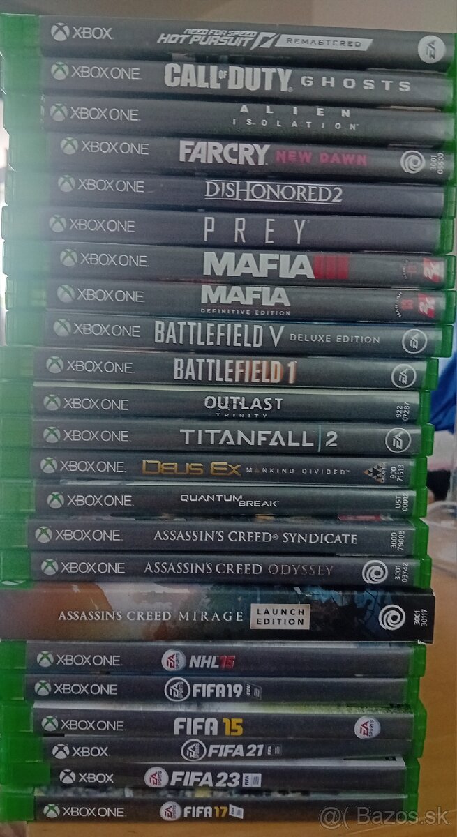Hry na xbox one