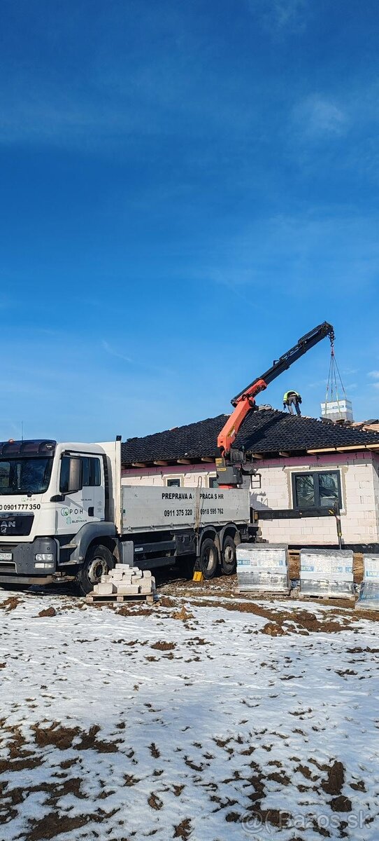 Preprava s Hydraulickou rukou 22m palfinger PK23002SH (LC)