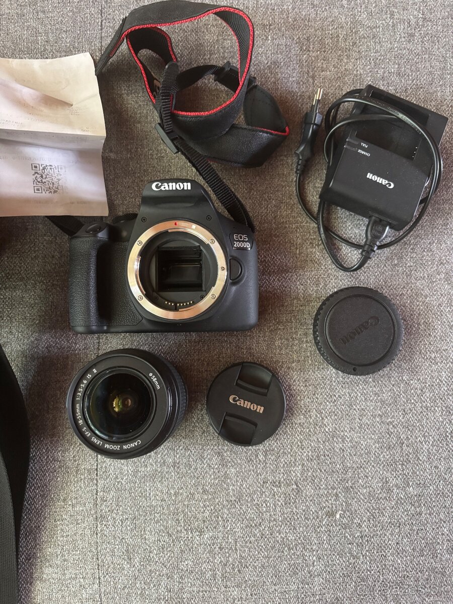 CANON 2000D18-55IS,SB130- CANON 2000D + 18-55 IS, SB130,
