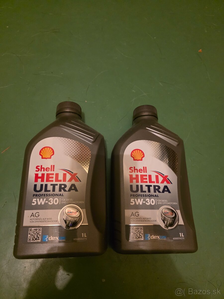 Predám Motorový Olej Shell Helix Ultra Professional 5w30