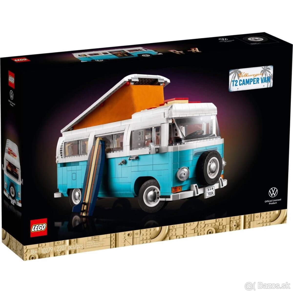 LEGO Creator 10279 Obytná dodávka Volkswagen T2