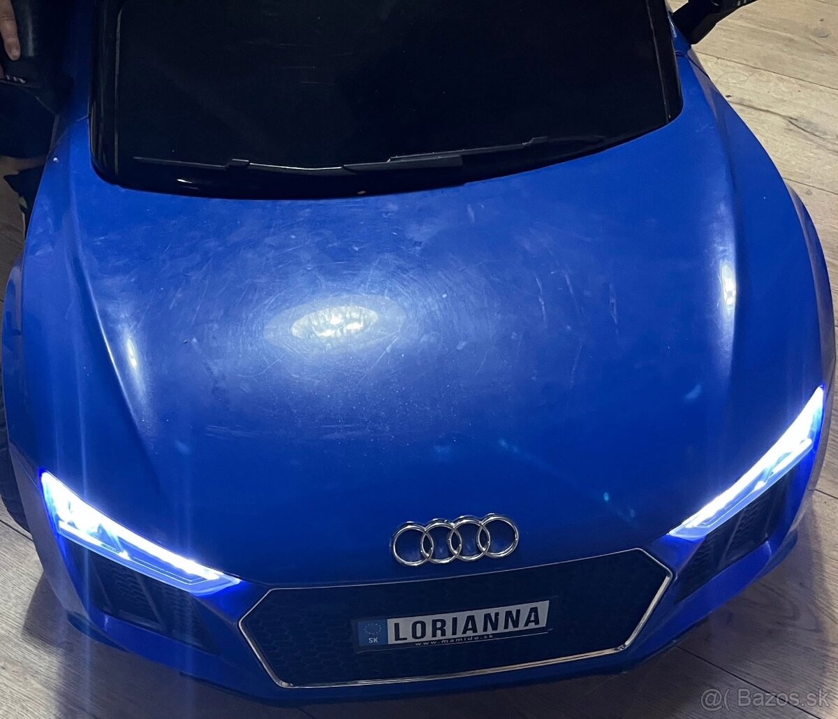 Decke elektricke auticko audi R8