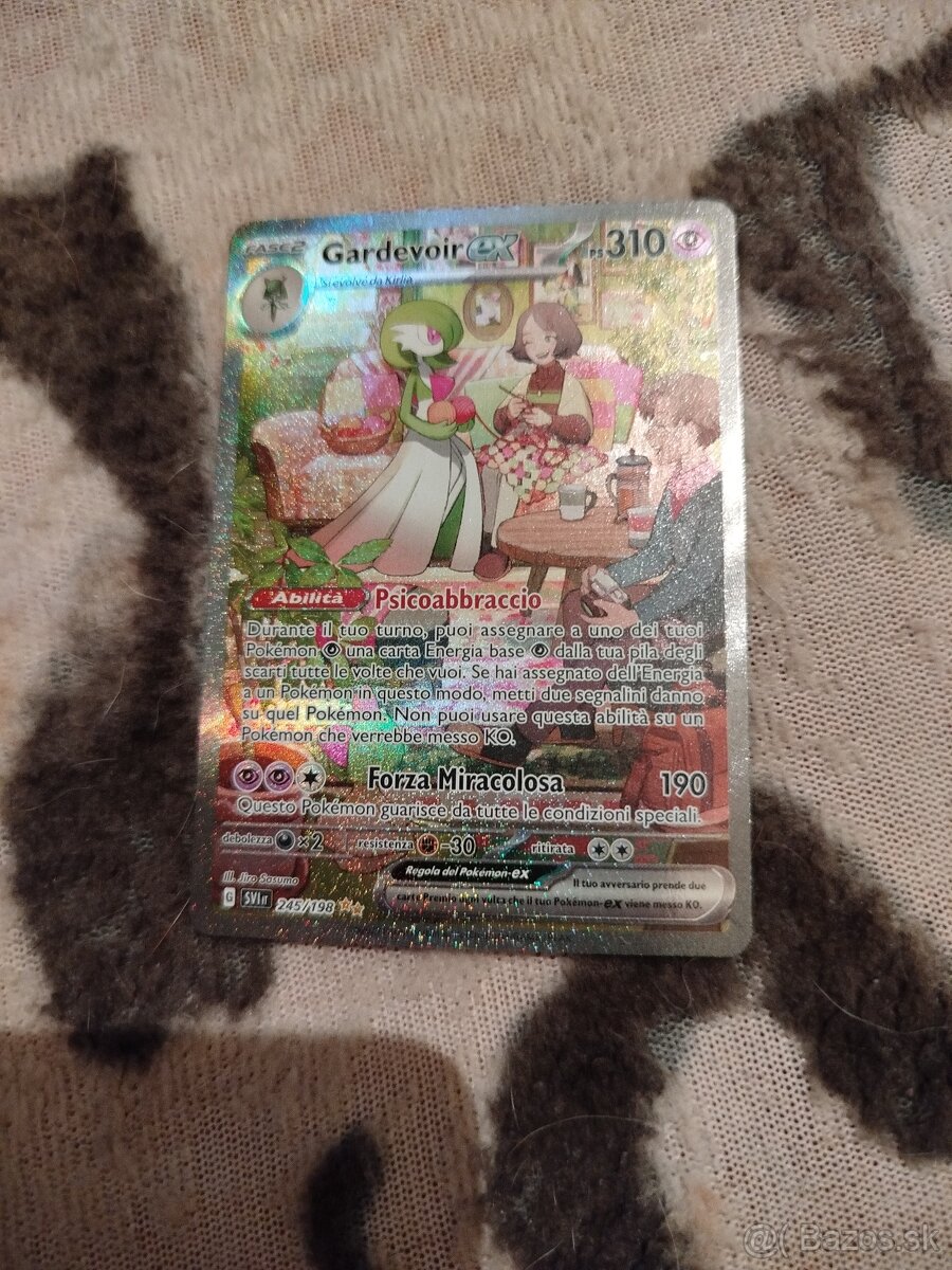 Pokémon karta Psicoabbraccio