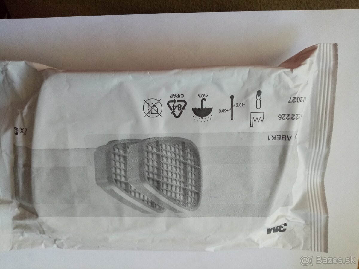 Predam filtre do dýchaciej masky 3M