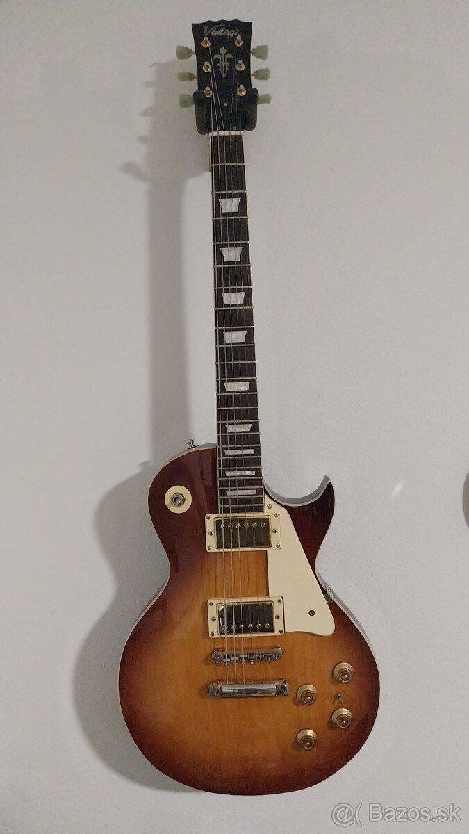 Elektrická gitara Vintage Les Paul + kufor