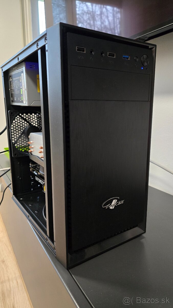 Herný PC Ryzen 5 2600 + GTX 1650 4GB + 16GB RAM + 500GB SSD