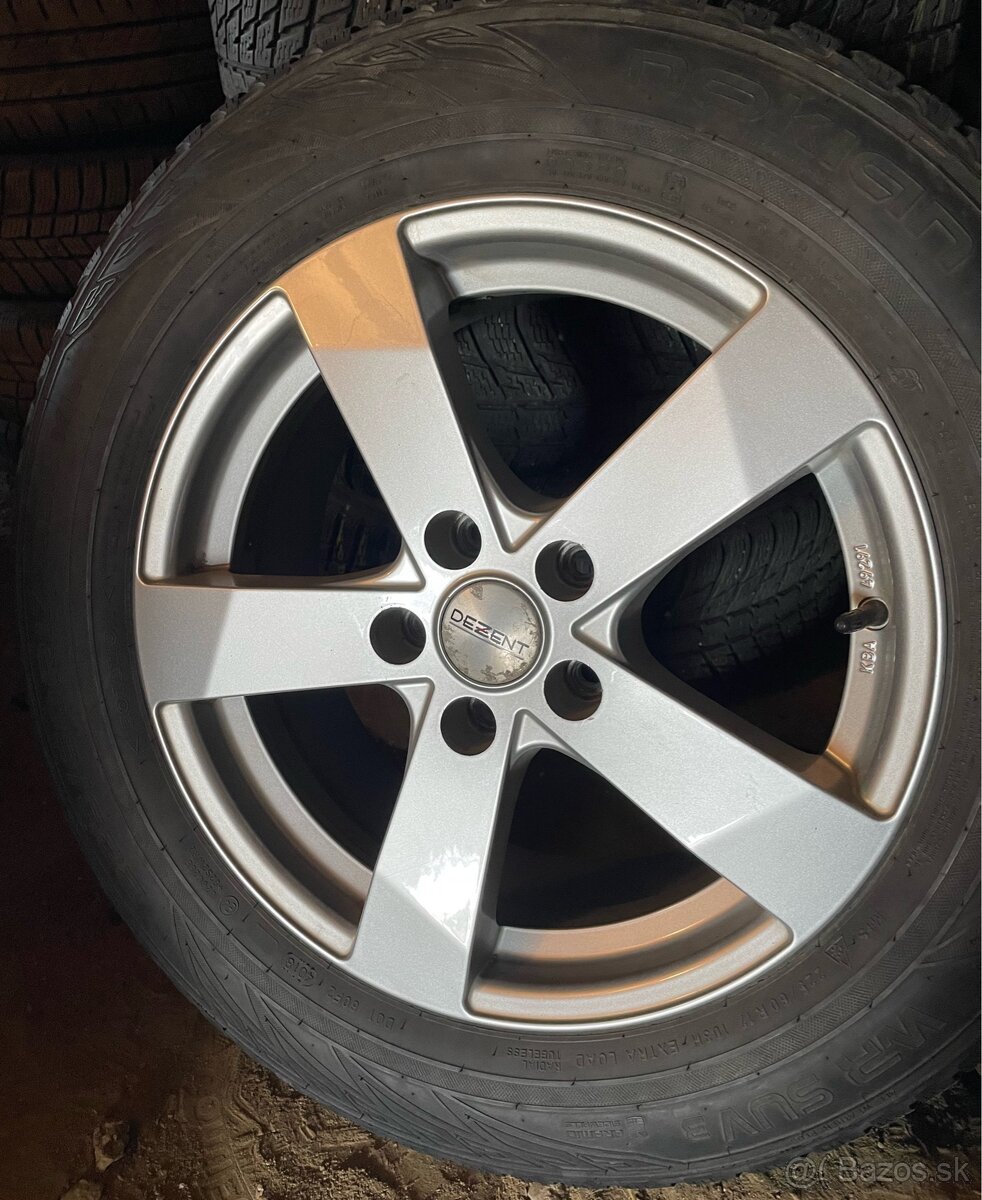 Predám hliníkové disky 5x114,3