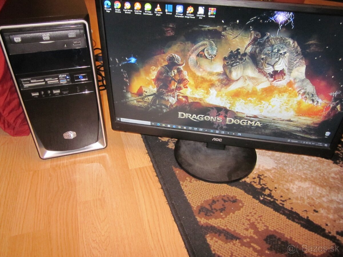 Gamer PC,i5,12 GB,128SSD,500 SSHD,GTX-750TI-2GB