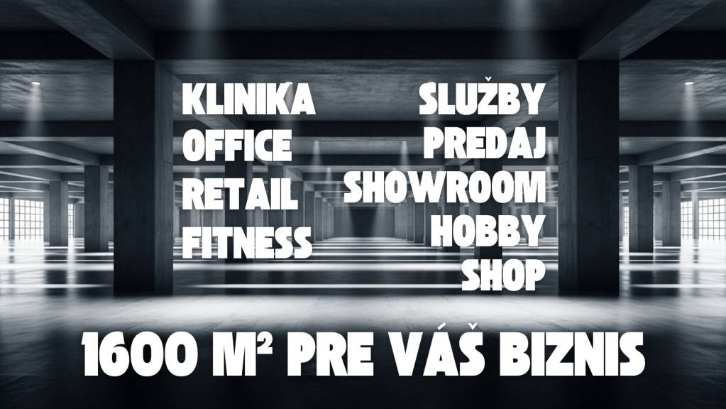 PREDAJ | Obchodný priestor FAMM | 1600 m² v centre kom. zóny