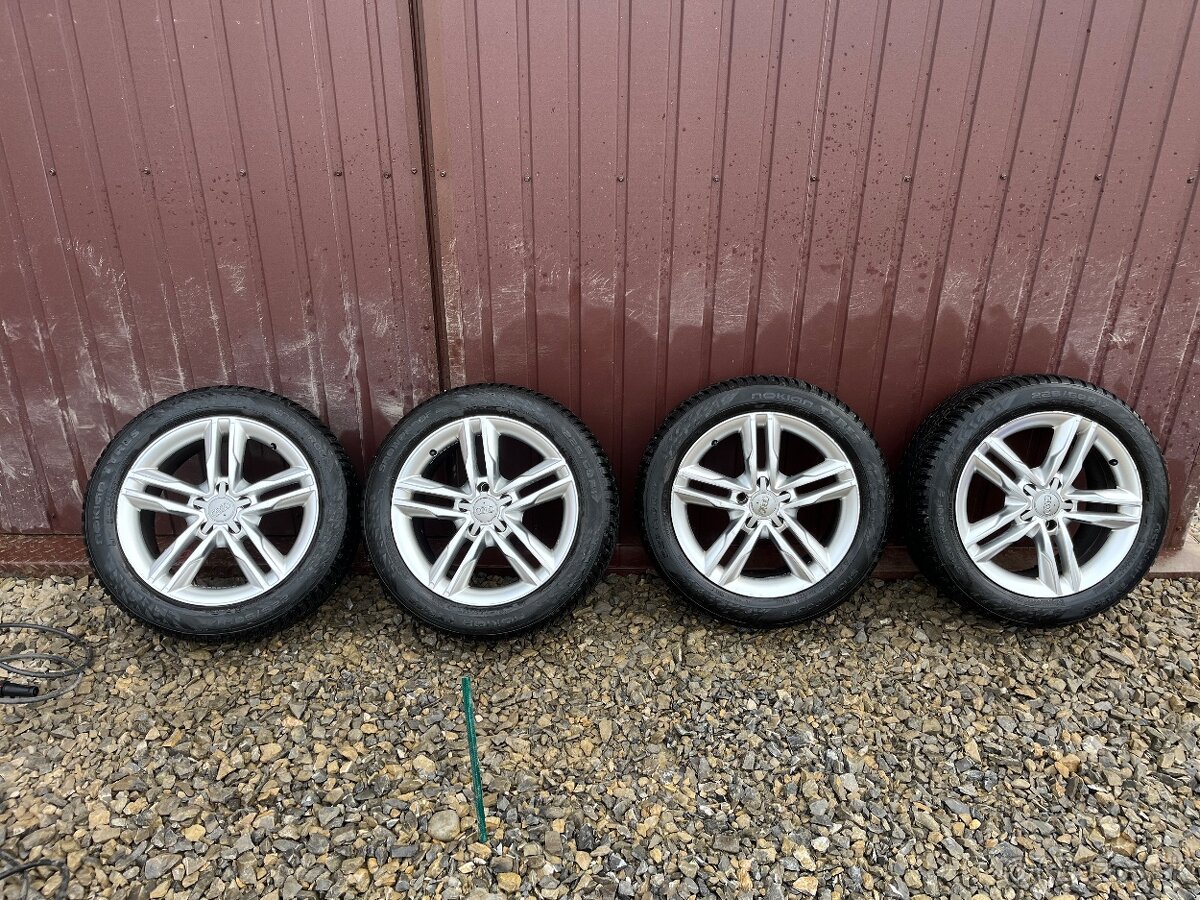 Elektrony audi 5x112 r17 + zimne pneu 225/50 r17