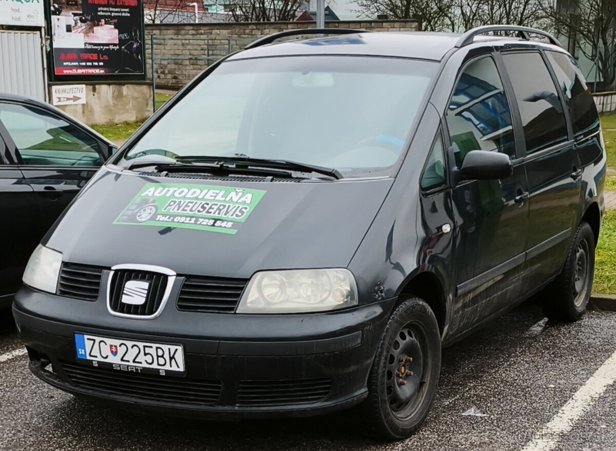 Seat Alhambra,1.9tdi,85kw,2003