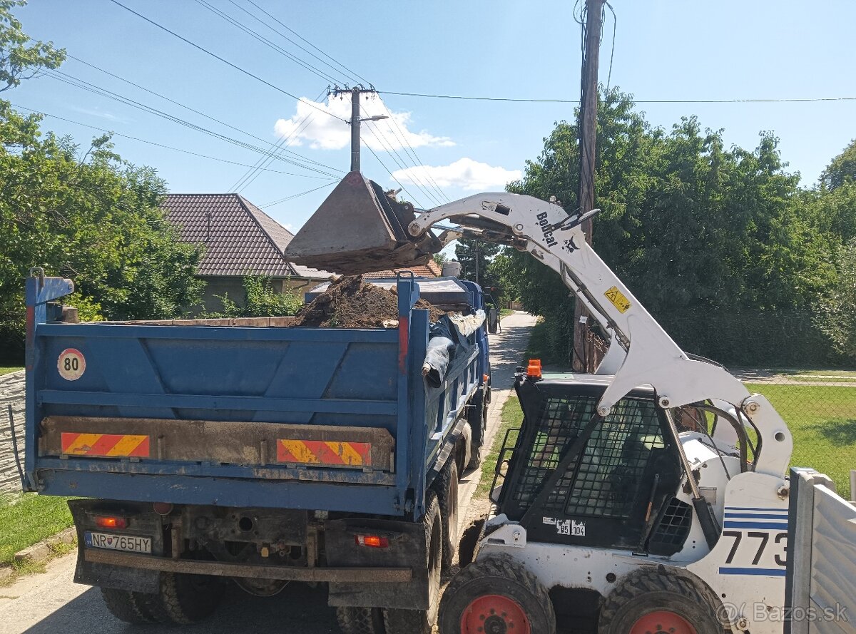 Autodoprava, preprava sypkych materialov