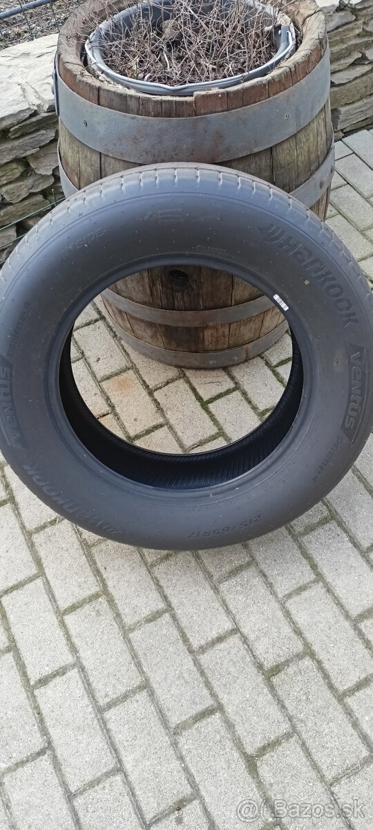 Nové letné pneu 215/65/17"
