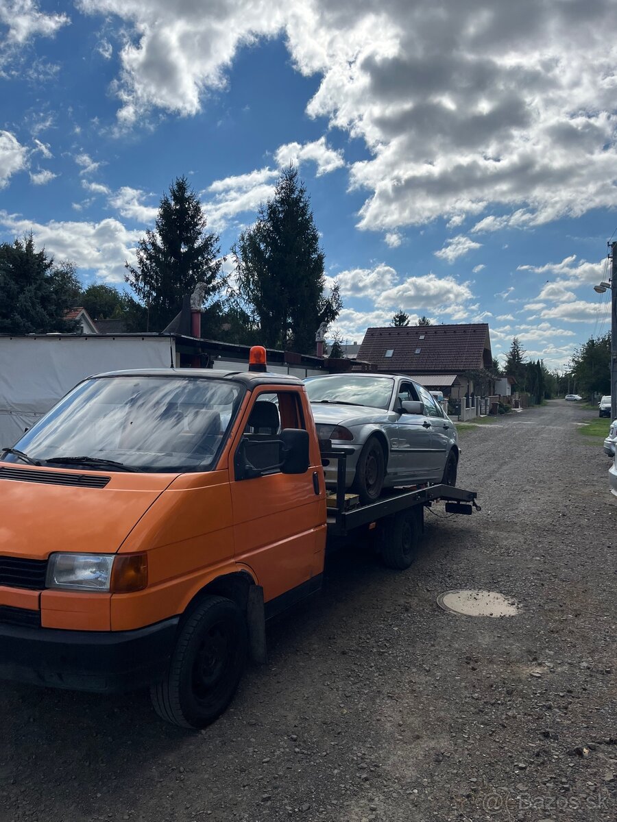 volkswagen transporter t4 odťahovka