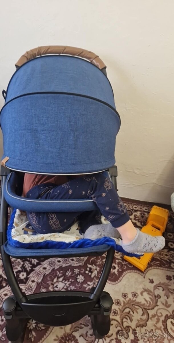 Športový kočík lionelo Annet plus blue denim