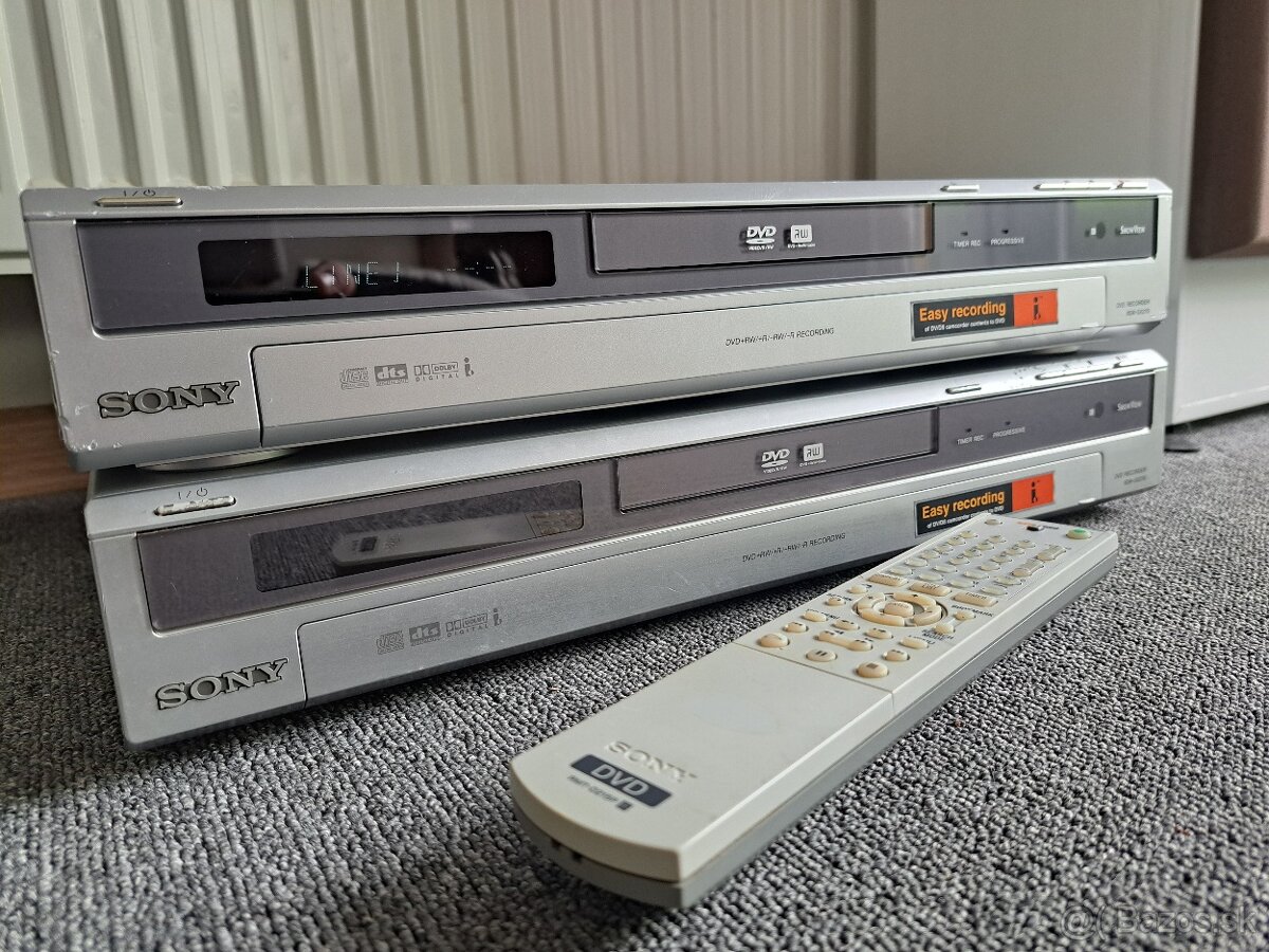 DVD Rekordér SONY RDR-GX210 1+1 ZADARMO