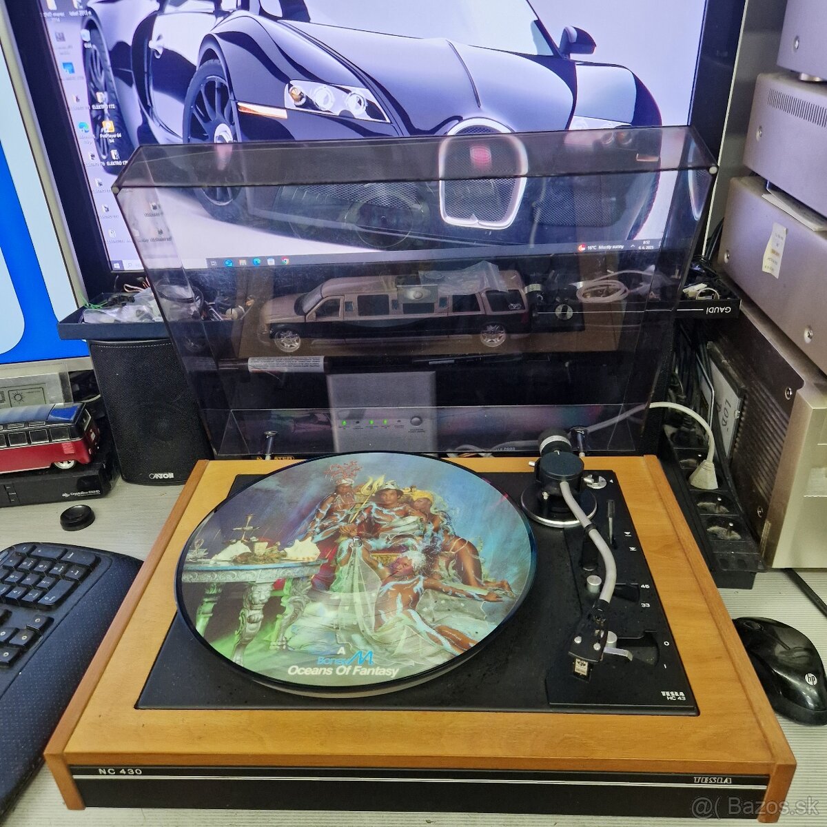 TESLA NC-430...prenoka Tesla VM-2102...