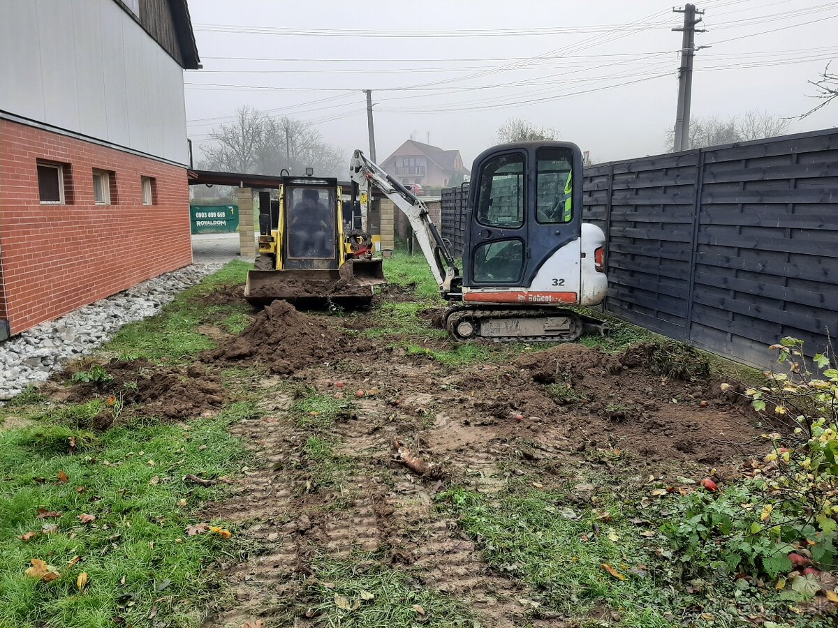 Buracie,zemné a výkopové práce