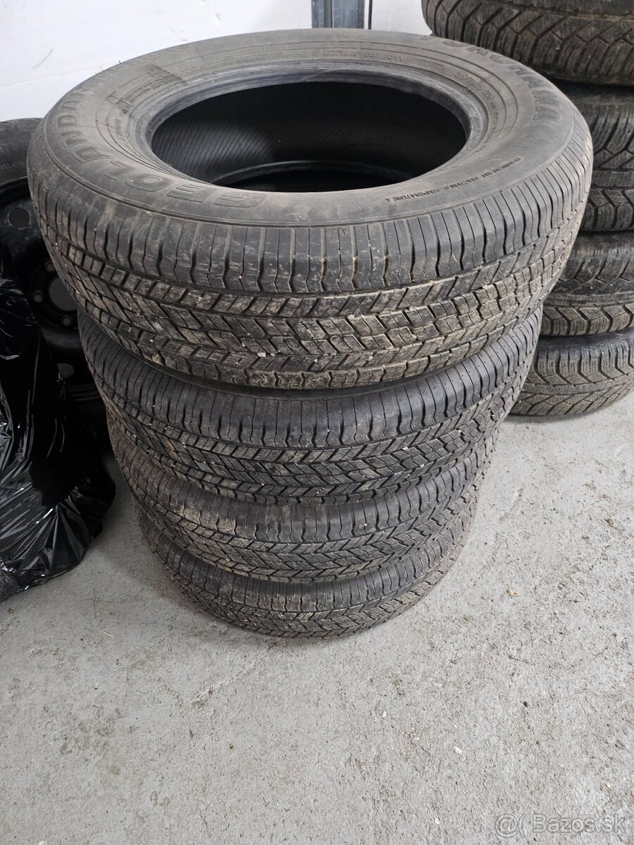 Predám letne gumy 215/70 R16