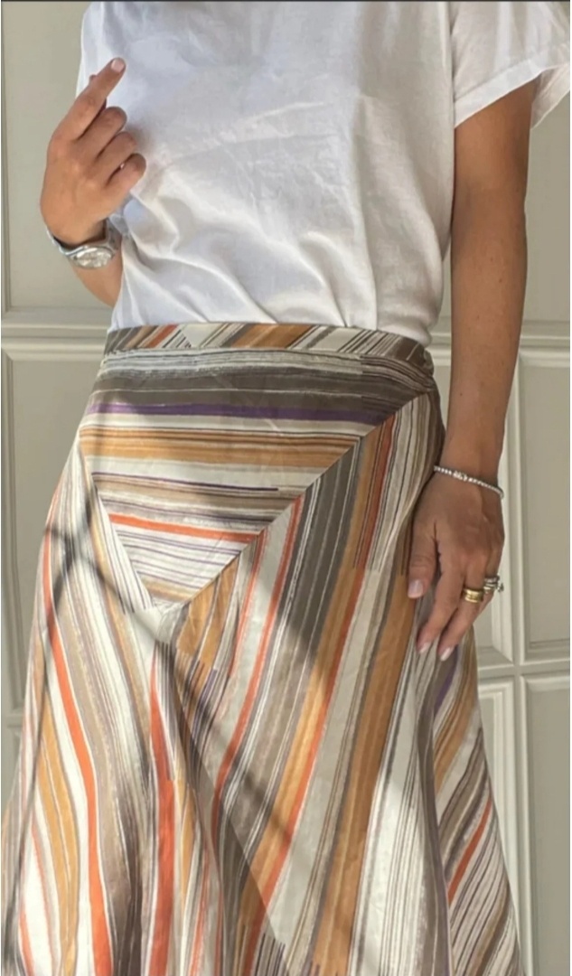 Max mara 100% hodvábna sukňa M / 38