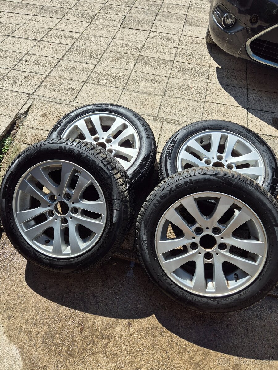 Disky BMW a pneu (dot23/23) jazdene 1.zimu