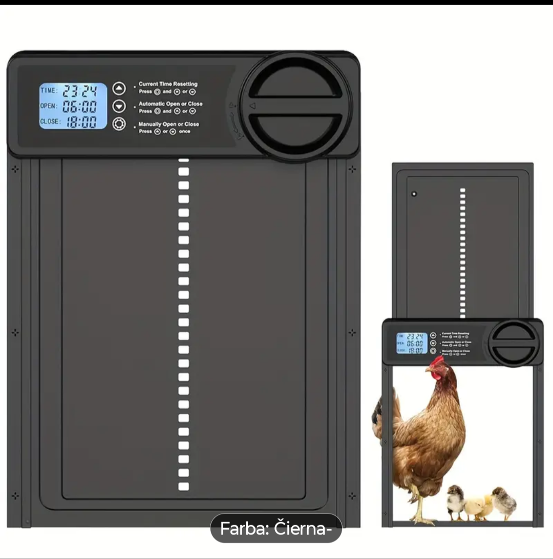 Automatické dvierka na kurnik