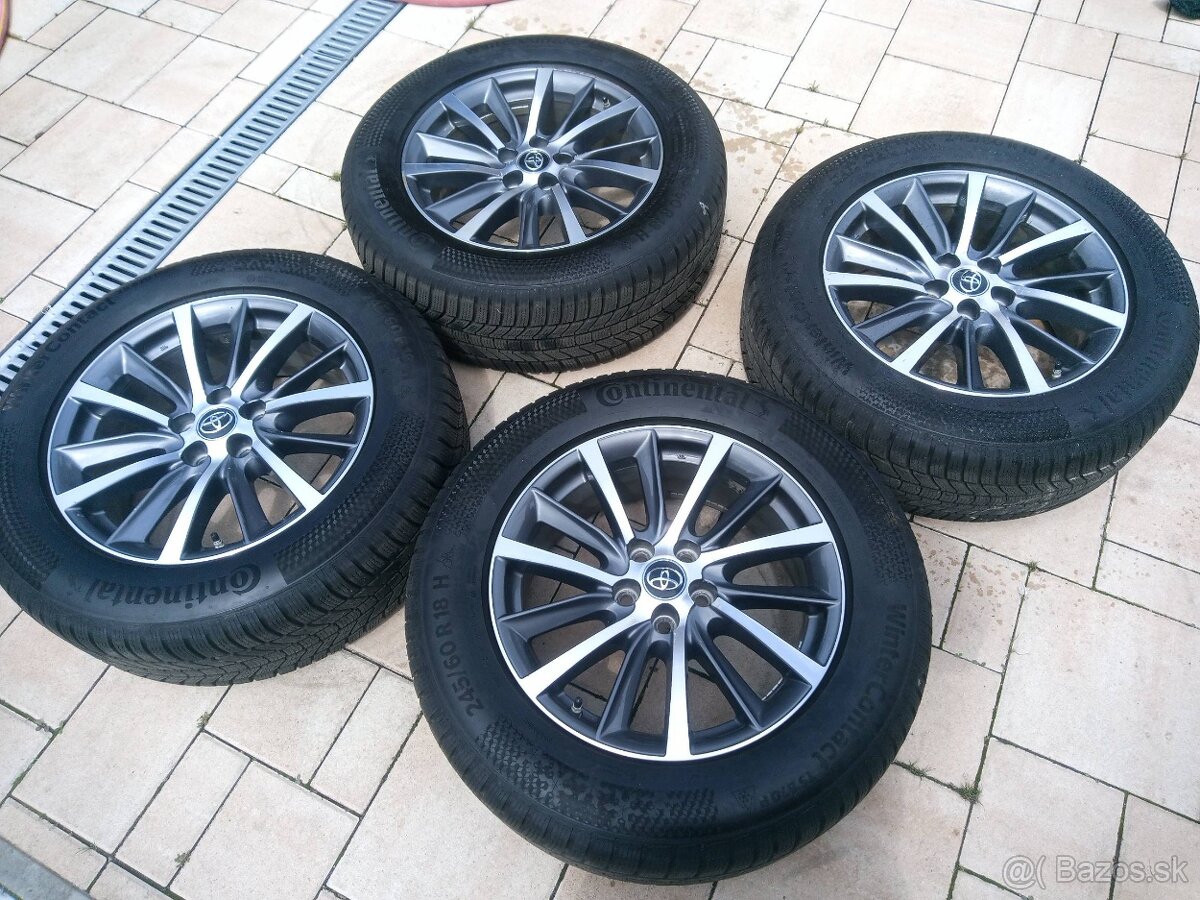 predám zimné pneumatiky s diskami