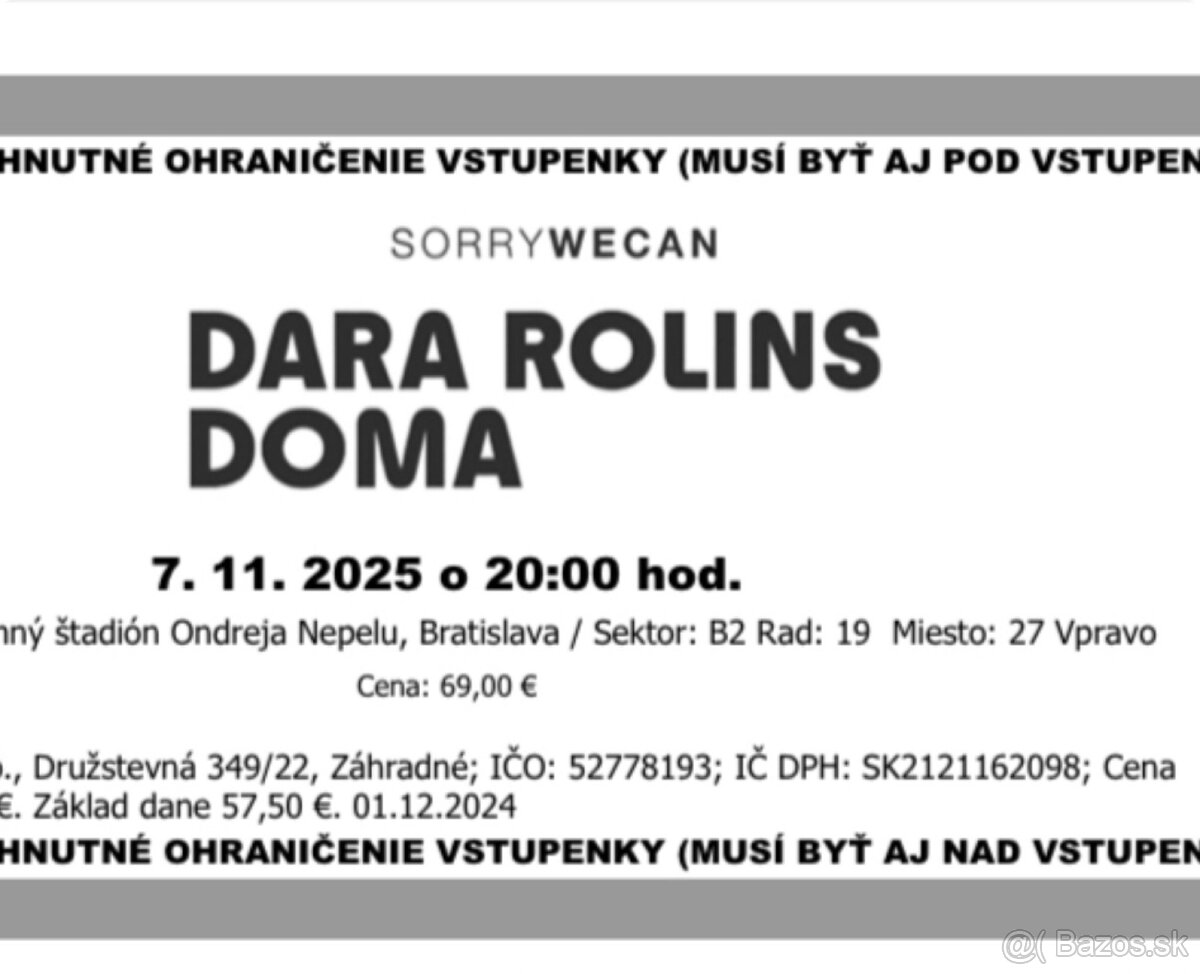 Dara Rolins Doma 7.11.2025